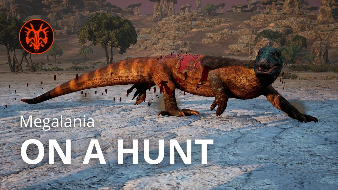 Megalania on a Hunt | Path of Titans OFFICIALS