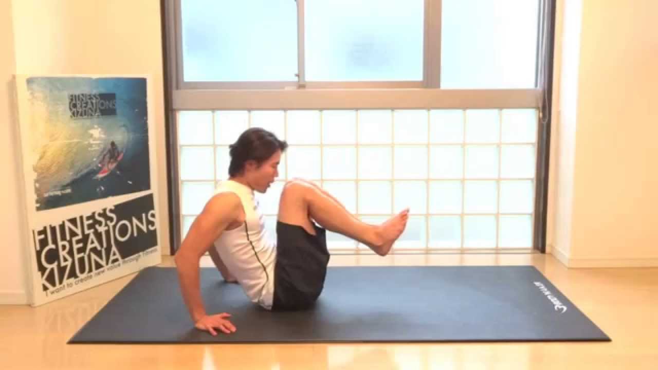 下腹をへこます腹筋トレーニング【下腹部】