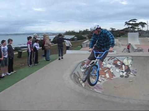 Devonport has a new skate park, its very cool and my dad filmed some of the guys doing their stuff, he ran out of memory coz his camera was just little, you can see me and amelia and my little baby sister princess, sorry about the average music but we have to use stuff thats not copyrighted hehehe