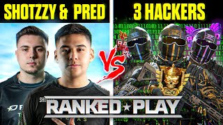 2 COD PROS VS 3 HACKERS (MW3 RANKED PLAY INSANE CHALLENGE)