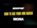 How to use your vipe vrm avatars on monaverse