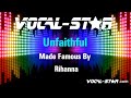 Rihanna - Unfaithful (Karaoke Version) with Lyrics HD Vocal-Star Karaoke