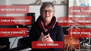 Chanter en chœur à l'EML - Présentation de l'offre de cours - École de Musique Lausanne
