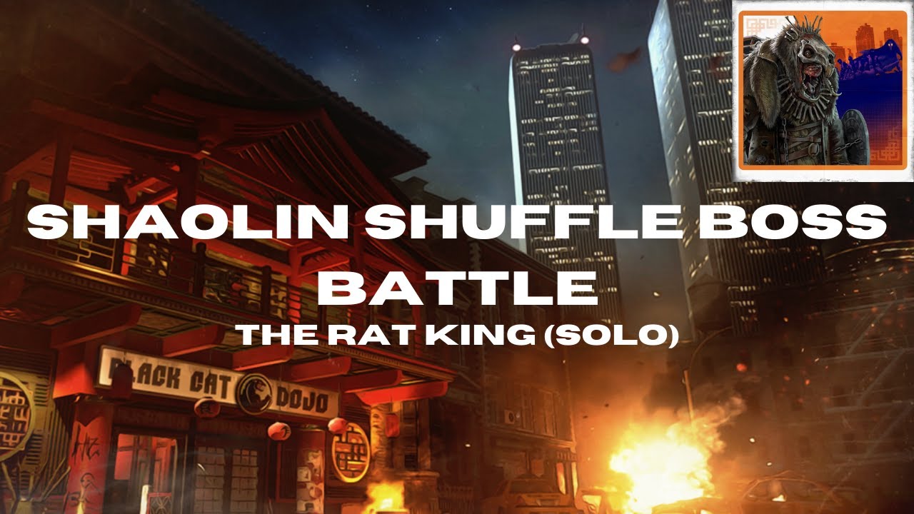 Call of Duty Infinite Warfare Zombies Boss Battle on Shaolin Shuffle | Rat King | (Continuum DLC)