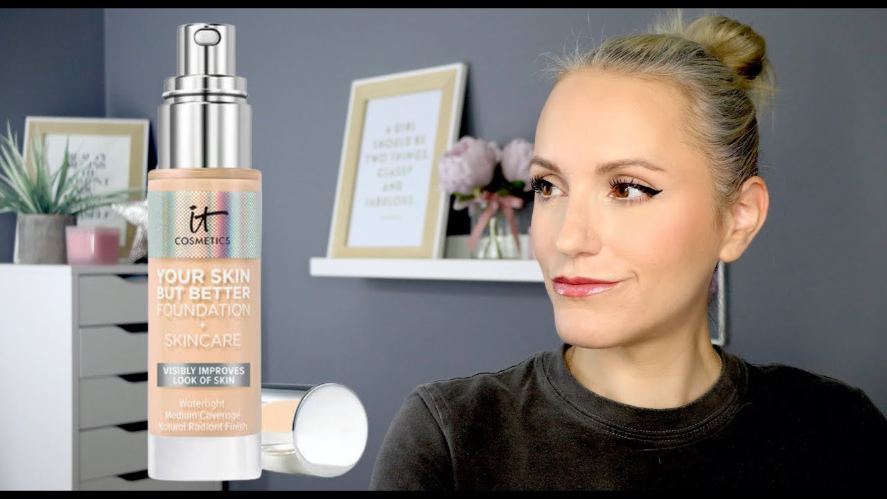 IT COSMETICS Your Skin But Better Foundation Review - OVER 40 SKIN