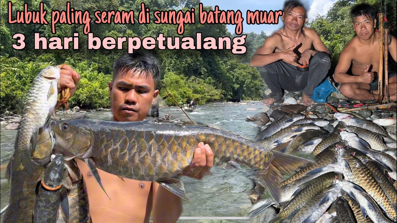 3 hari pishing Camping : menyelam di lubuk paling seram yg belum pernah terjamah sedikitpun 