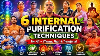 SHAT KRIYAS | INTERNAL PURIFICATION TECHNIQUES | YIC | VYASA | AYUSH |SWAMI VIVEKANANDA YOGA |