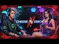 Erica Vs CHEESE || 5 Minutes TDM Match || Who can Make higher points || GAMING WITH ERICA