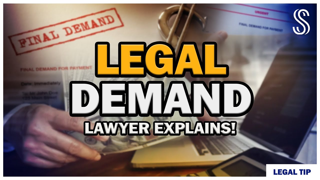 🚨 Navigating Legal Demands Good Faith & AVOID Extortion lawyer