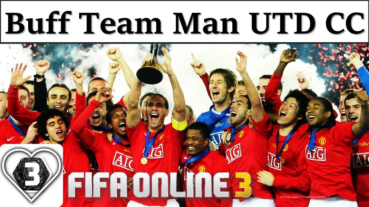 fo3 fifa online 3  Update  I Love FO3 | Xây Dựng Đội Hình Team Color MANCHESTER UNITED CC Fifa Online 3: Kí Ức Alex Ferguson