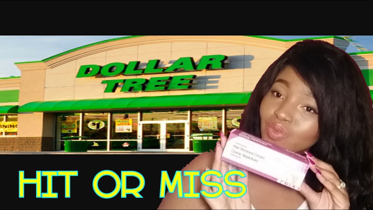 Testing Dollar Tree Products Hair Removal Cream YouTube