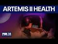 Artemis II astronaut health data preps for Moon, Mars