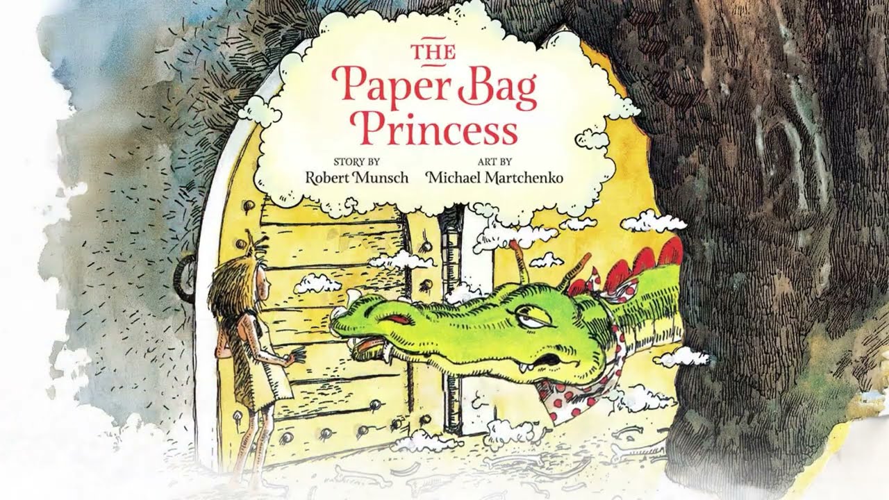 The Paper Bag Princess - An Animated Read Along with Moving Pictures