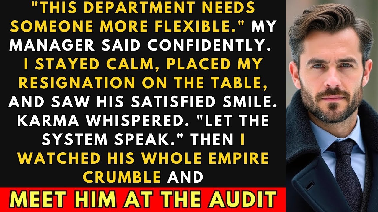 My Manager Convinced The Board To Fire Me — I Stayed Calm. Then I Resigned And Watched Him Fall