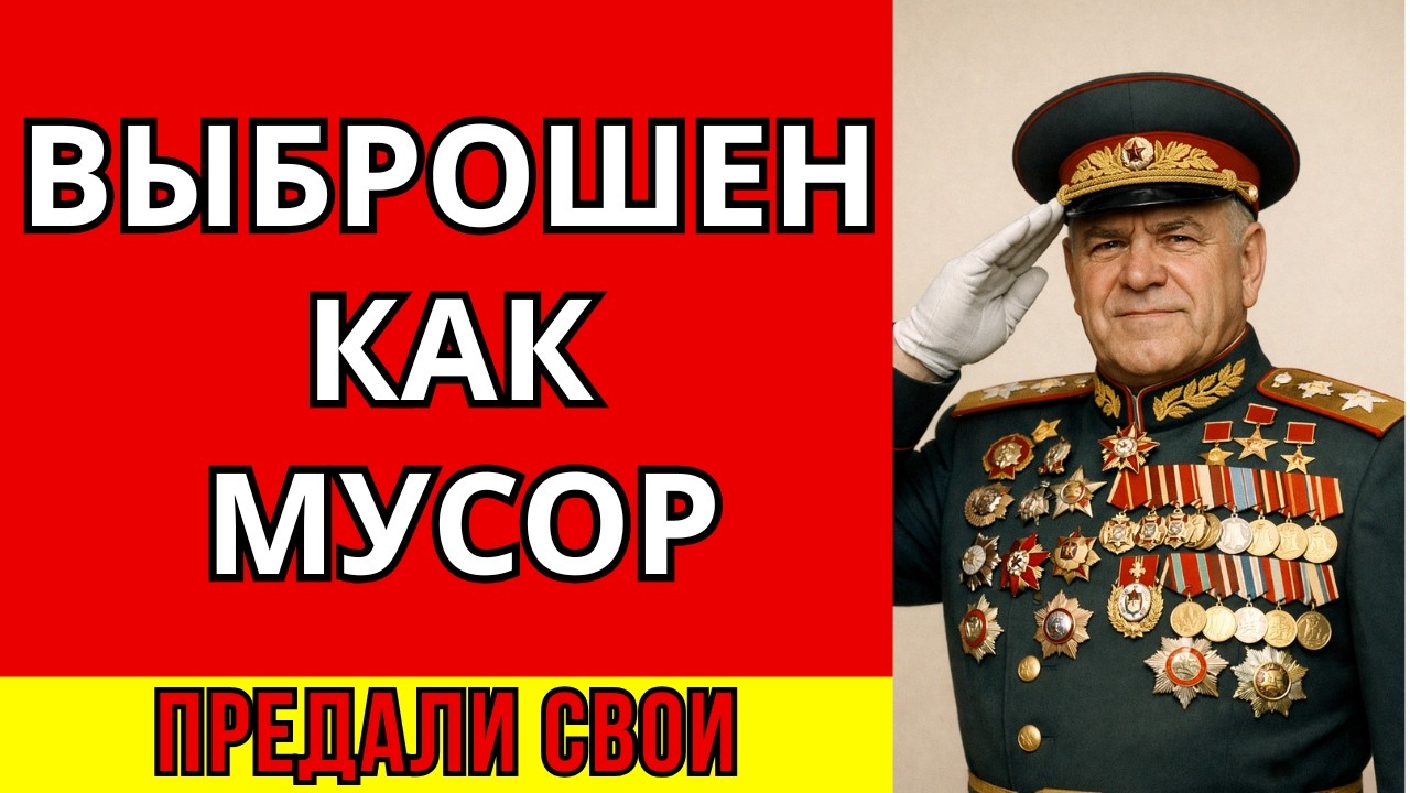 🔴МАРШАЛ ЖУКОВ: СПАС РОДИНУ — РОДИНА ЕГО РАСТОПТАЛА