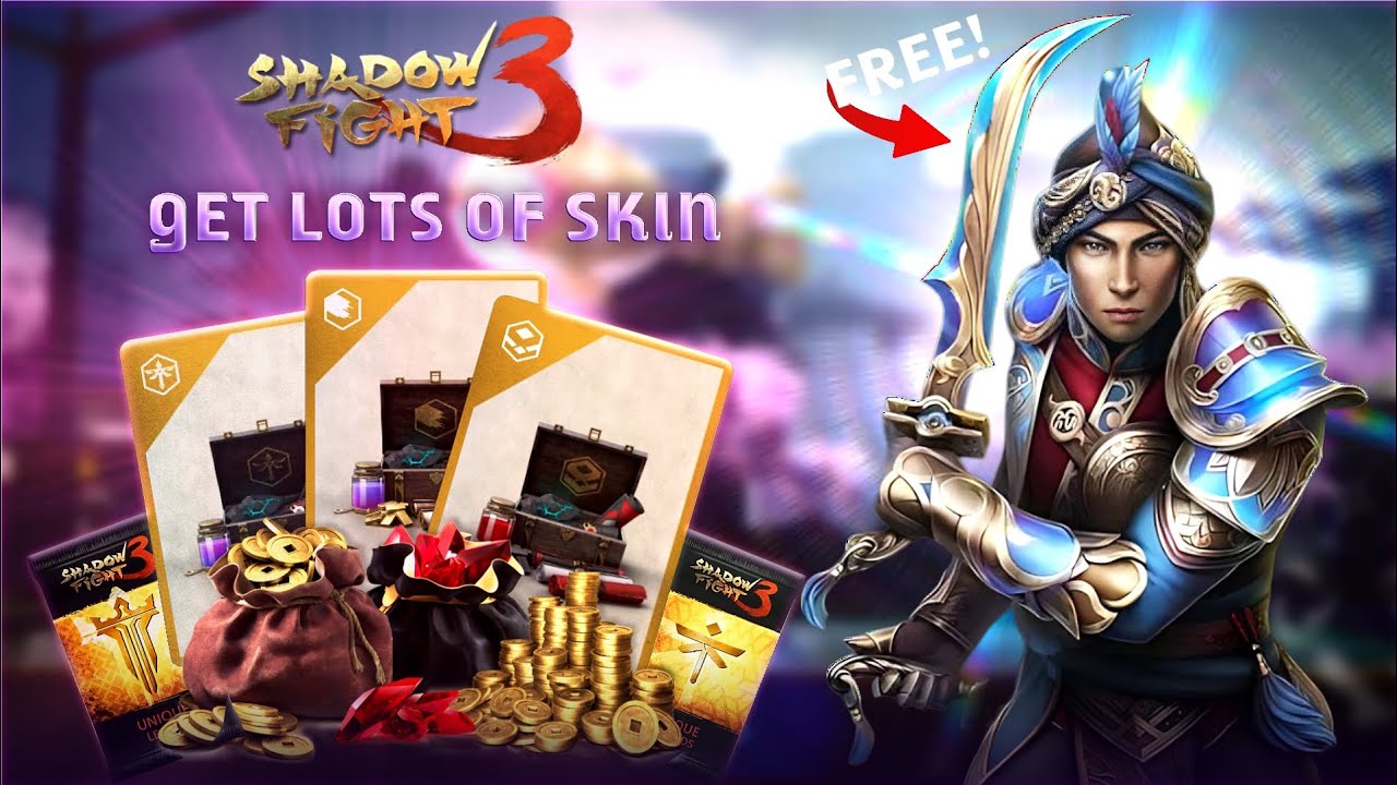 Sf3 Free Sample Get Lots of Skin for Free in Shadow Fight 3 | how to get lucky ticket ...