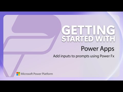 Add inputs to prompts using Power Fx | Power Platform Shorts Add inputs to prompts using Power Fx | Power Platform Shorts