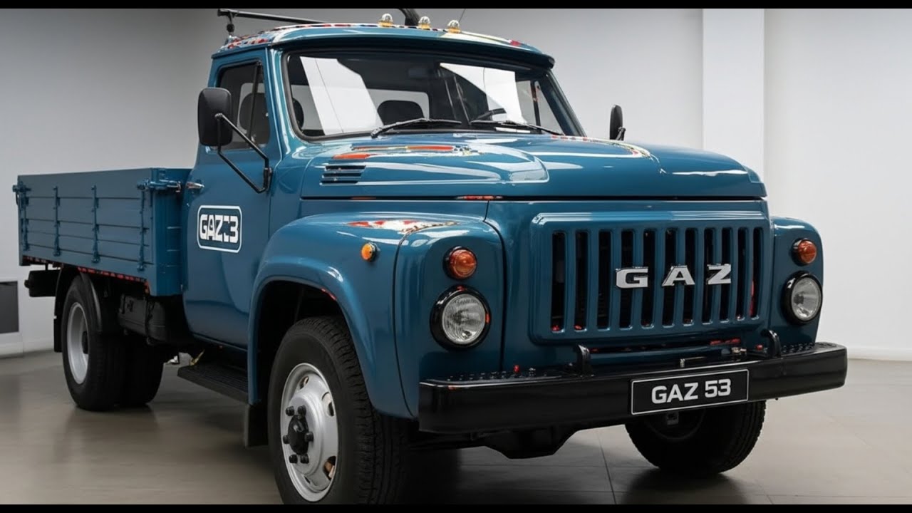 🚛 ЛЕГЕНДА ВЕРНУЛАСЬ! Новый ГАЗ-53 2026 — ТАКОГО РОССИЯ ЕЩЁ НЕ ВИДЕЛА 😱🔥