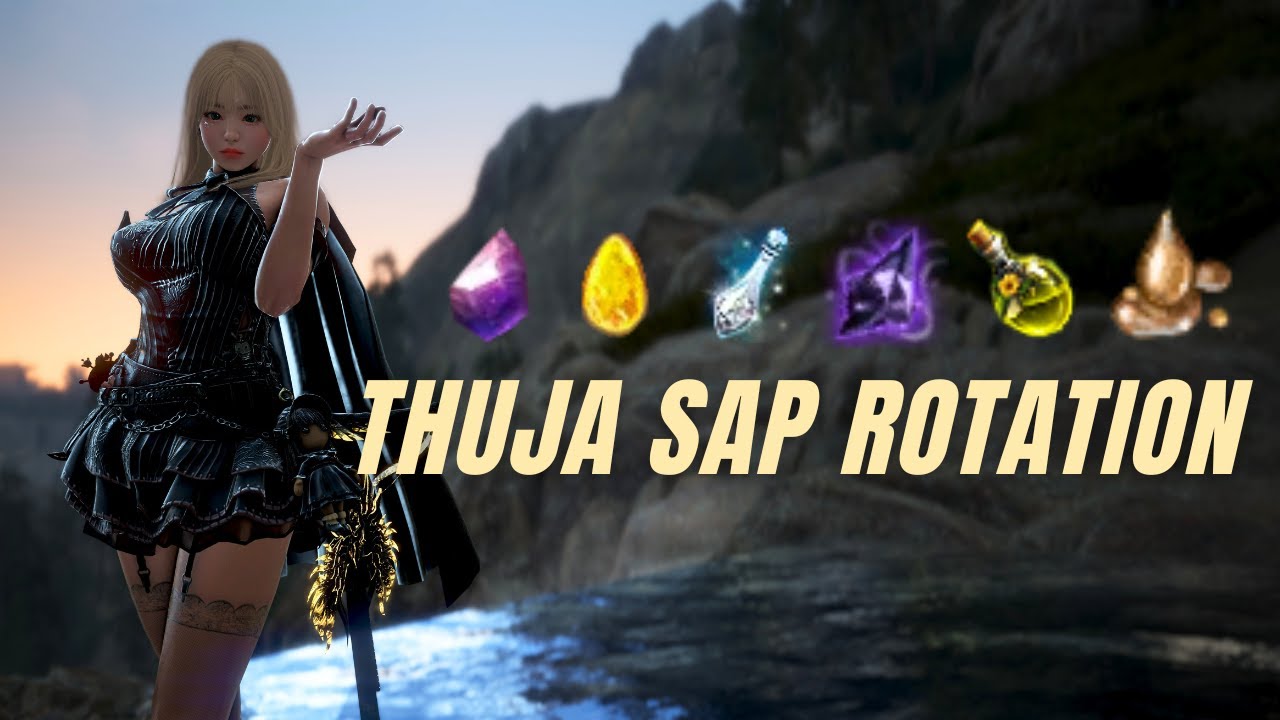 BDO Bunny's Thuja Sap Rotation | No channel swap