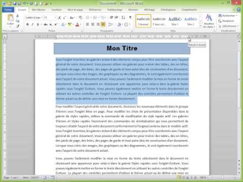 Vidéo: Microsoft Word: Collaborer avec une équipe