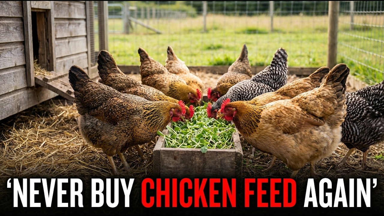 HOW THE AMISH REPLACE CHICKEN FEED With THIS 5 FREE PLANT (WHY DID THY HIDE IT!?)