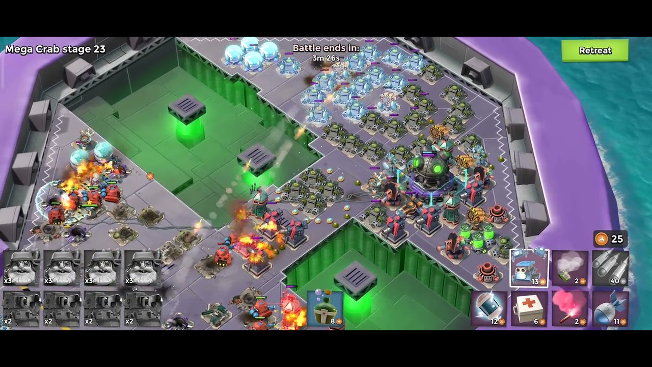 22.09.24 - Boom Beach - Mega Crab - stage 23 - September 2022