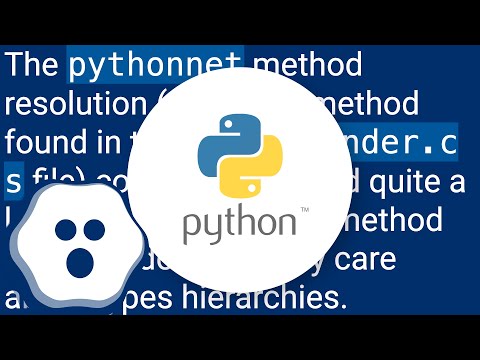 Why does Python.NET