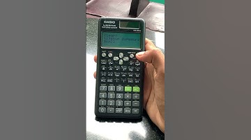 How To Reset CASIO Calculator | casio scientific calculator reset #casio #calculator