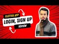 Review of Flutter Application Login, Sign Up Module #HowToProgramming #Flutter #FlutterDevelopment