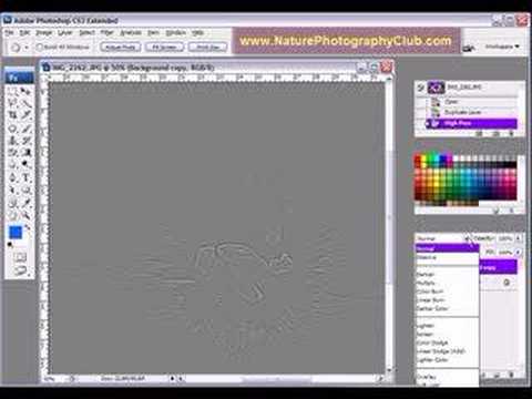 Photoshop Tutorial - Sharpening Photos With High P...