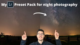 How I edit night photos in Lightroom - using my own preset pack screenshot 1