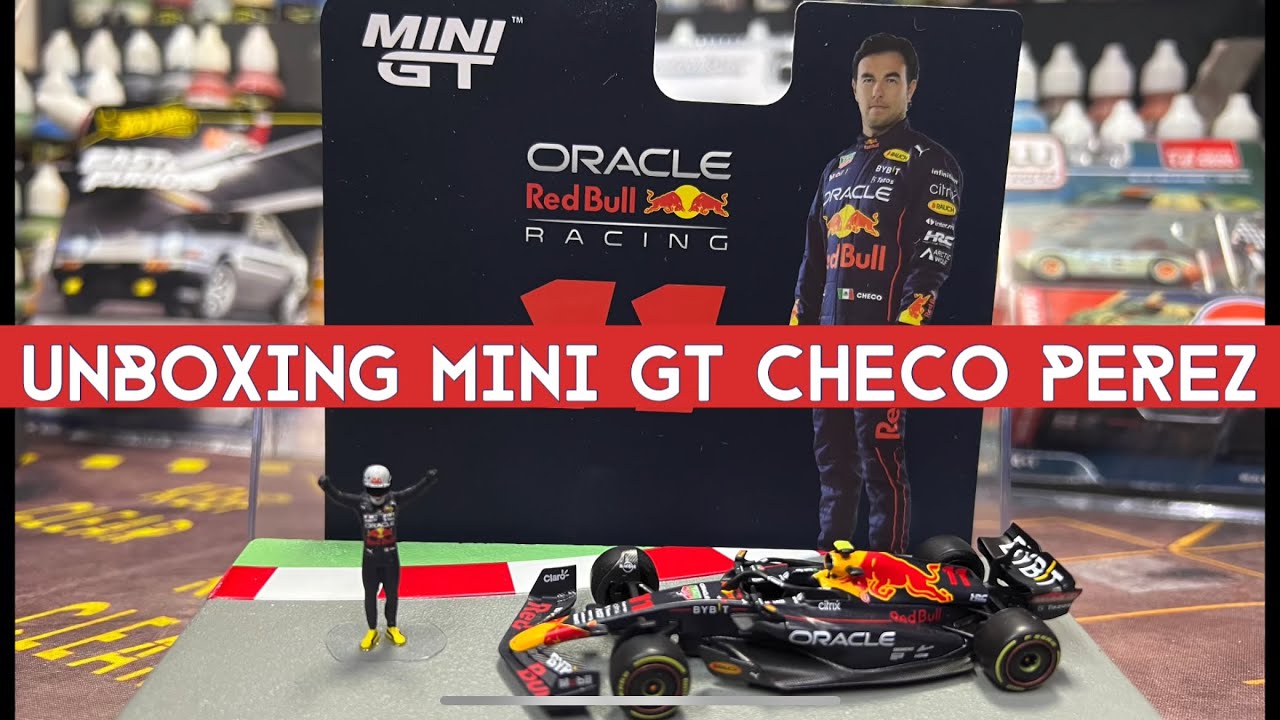 Miniatura de Fórmula 1 Red Bull Rb18 #11 Sergio Pérez 2022 escala