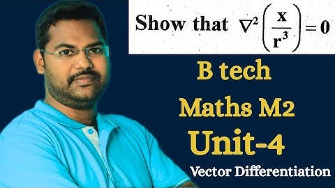 B tech Maths vector Differentiation@maths naresh eclass
