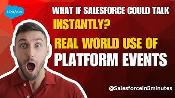 Understand Platform Events with real world example