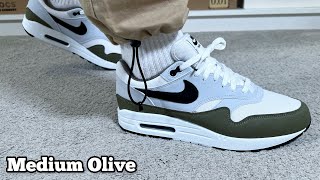 Nike Air Max 1 Medium Olive Review& On foot