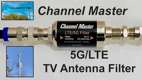 Channel Master 5G/LTE TV Antenna Signal Filter CM 3201