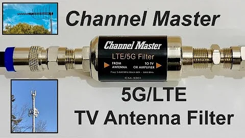 Channel Master 5G/LTE TV Antenna Signal Filter CM 3201