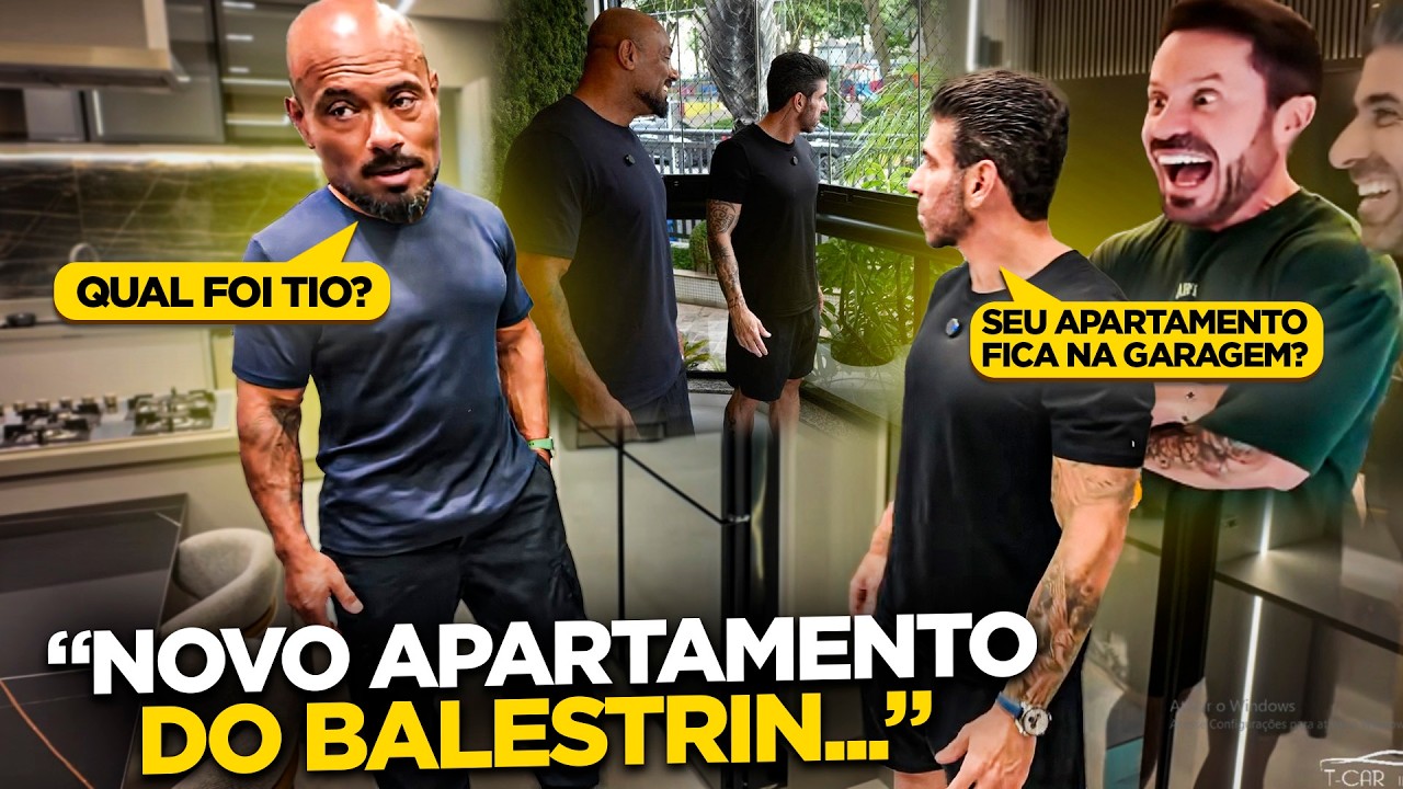 JULIO BALESTRIN ABRIU AS PORTAS DO SEU APARTAMENTO...