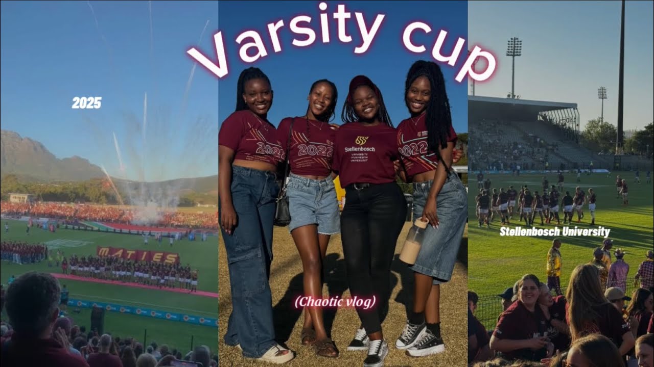 Uni Vlog | My First Varsity Cup Game | Stellies vs UFS | Stellenbosch University