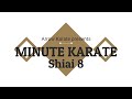 Ko Ashi Mawashi Geri - White Belt Shiai 8/8 - from Minute Karate by Arrow Karate