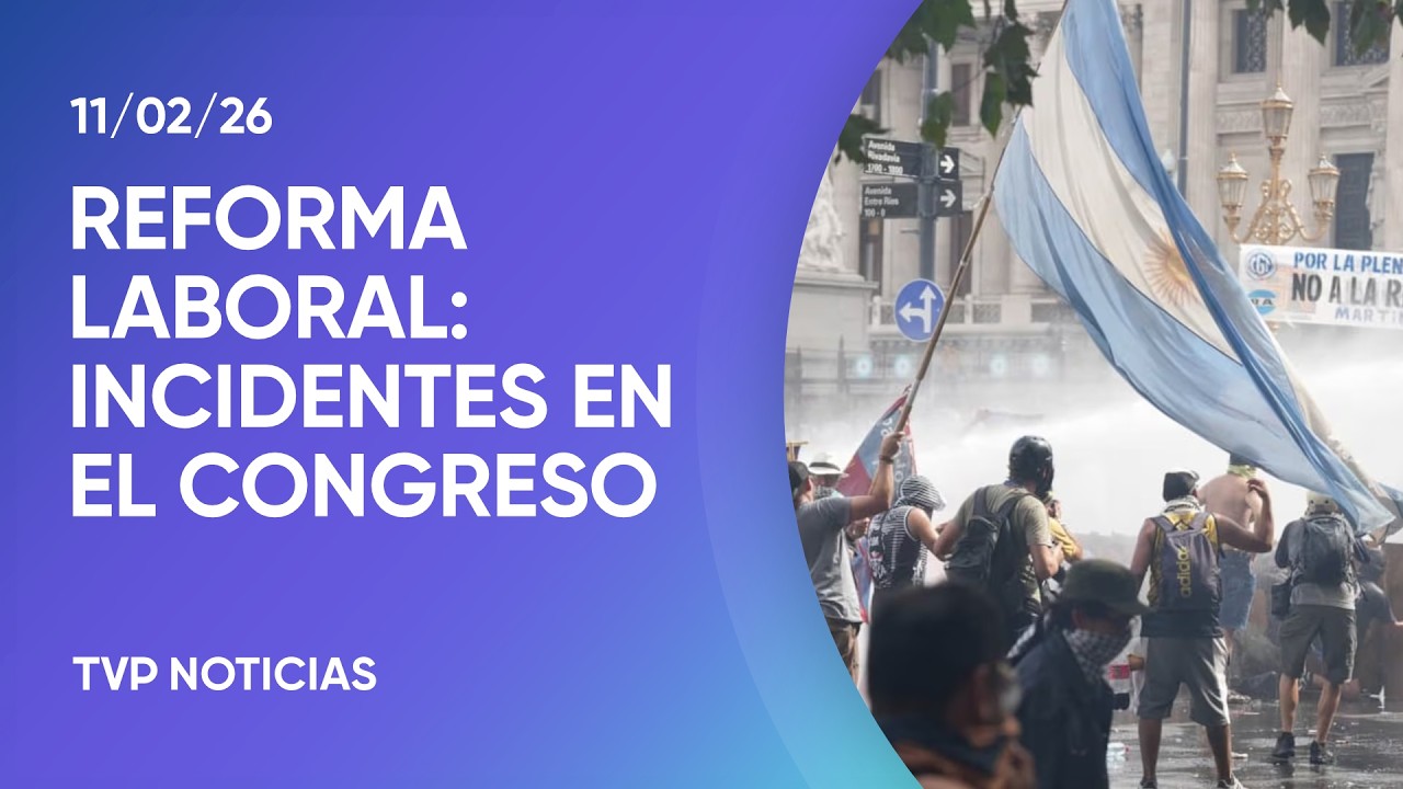 Reforma Laboral: Violencia y represión en el Congreso