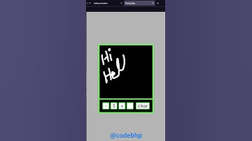Black Board Drawing App | HTML CSS & JavaScript #shortvideo #shorts #coding #javascript #programming