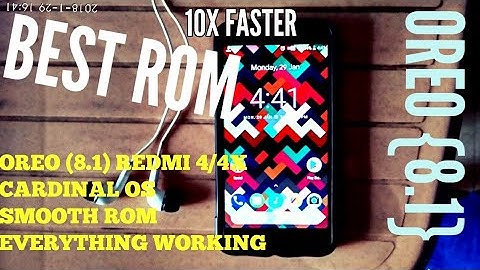 OREO (8.1) Redmi 4/4x {cardinal OS}👌