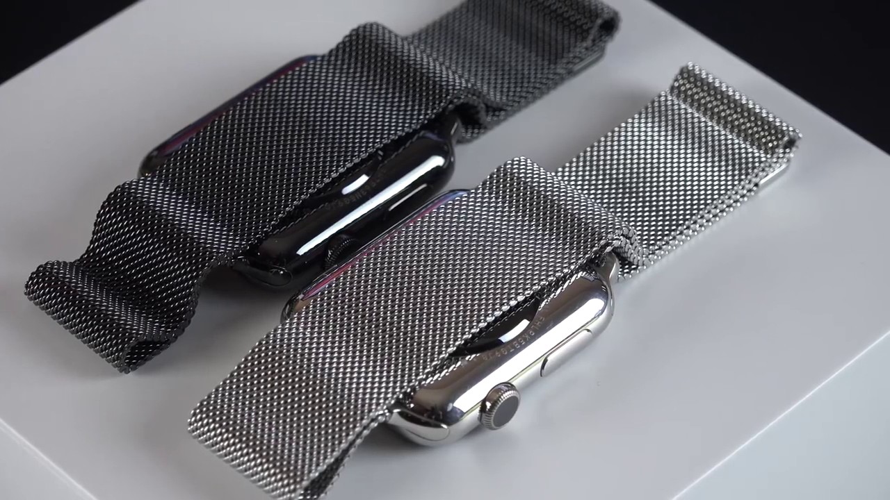 space black milanese loop review