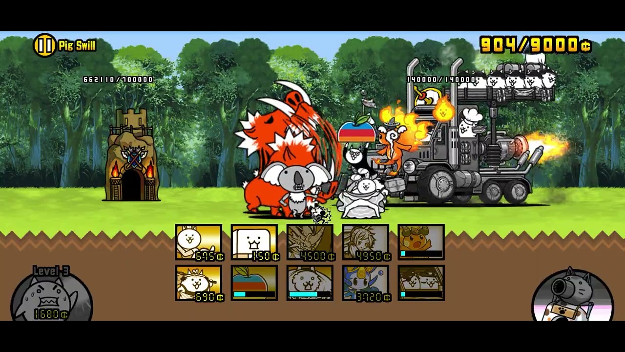 The Battle Cats - Pig Swill [2 Star] - Silk Road - Stories of Legend