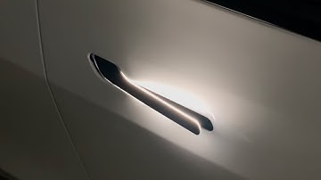 Tesla Model Y Auto Present Door Handle | Model S Inspired! B Pillar Harness Install