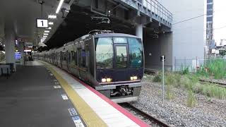 おおさか東線３２１系　直通快速　奈良行き　新大阪駅発車