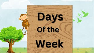 days Of the week|| days Of the week with English spelling