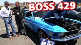 He bought this BOSS 429 MUSTANG when he was only 21years old!