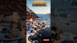 GREENLAND: The Country With NO Roads 🇬🇱 |Real Arctic Documentary #travel #documentary #shorts #earth